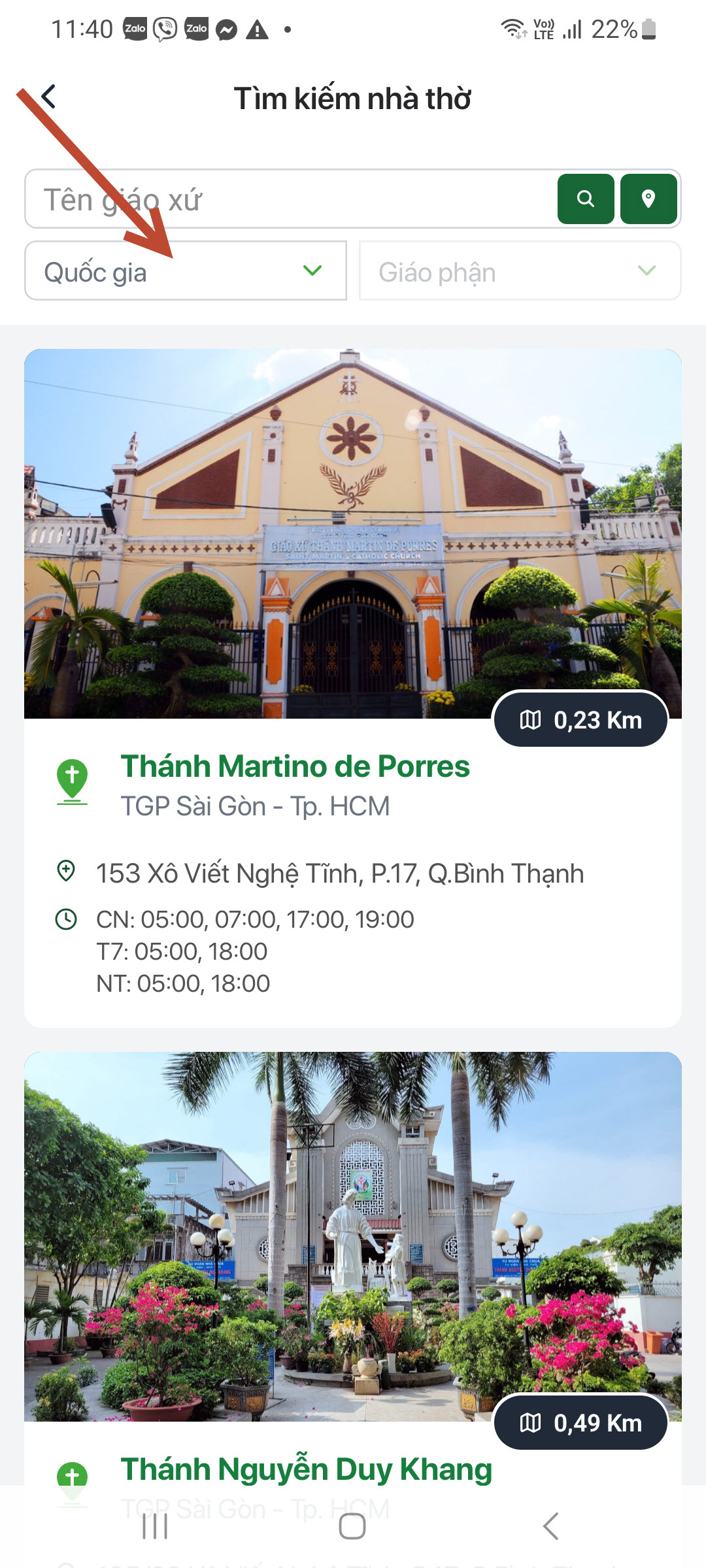 Mục chọn Quốc Gia